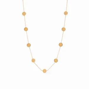 Julie Vos - Valencia Delicate Station Necklace - Gold