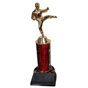 Karate Trophy - Colored Column