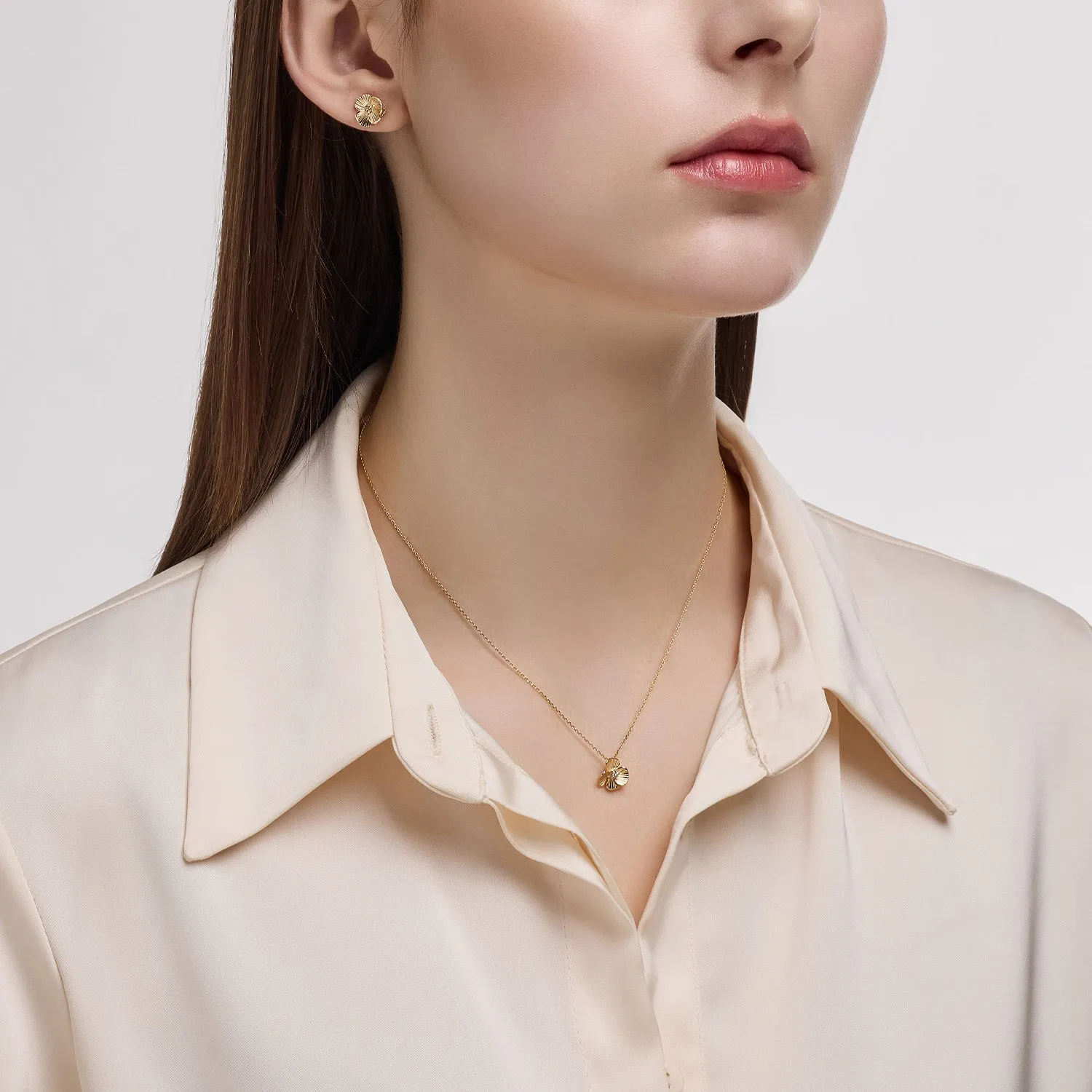 La D.D Gold Necklace JDDNG5S214S