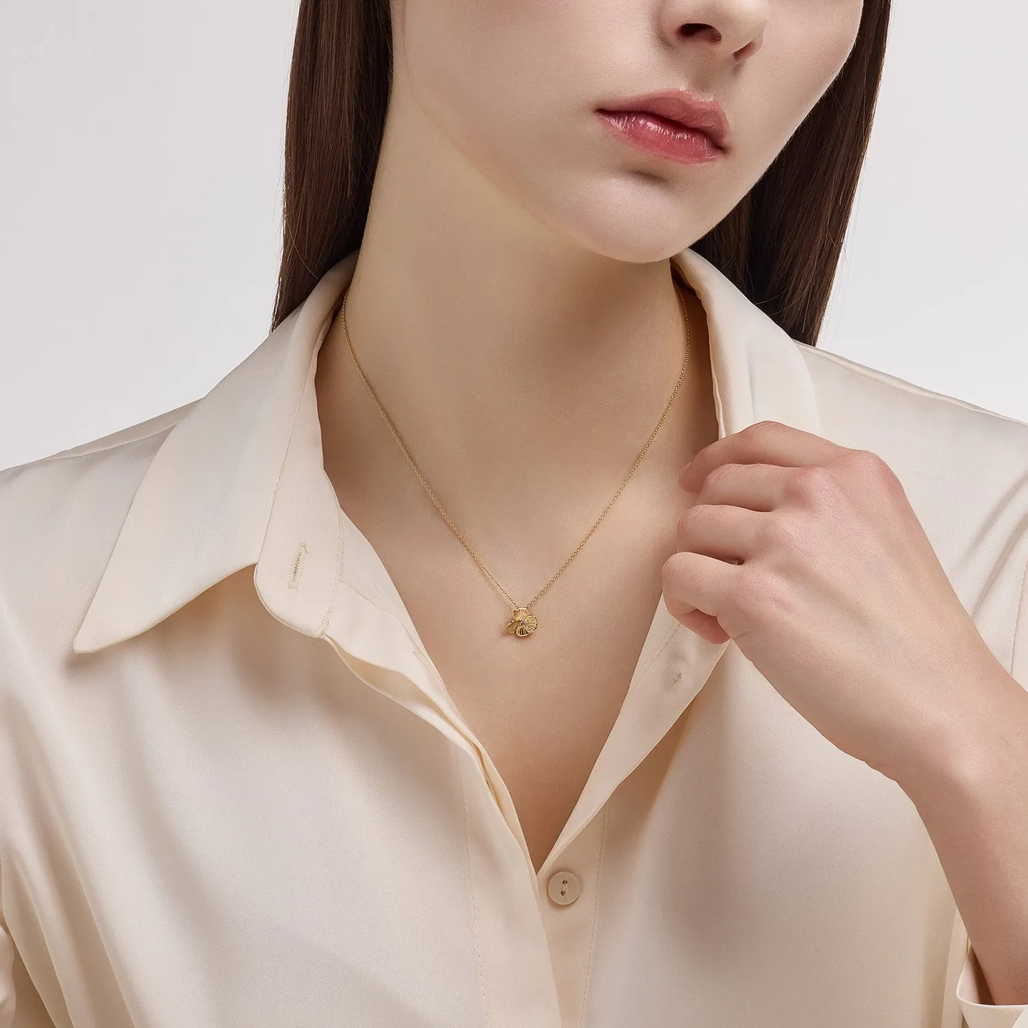 La D.D Gold Necklace JDDNG5S214S