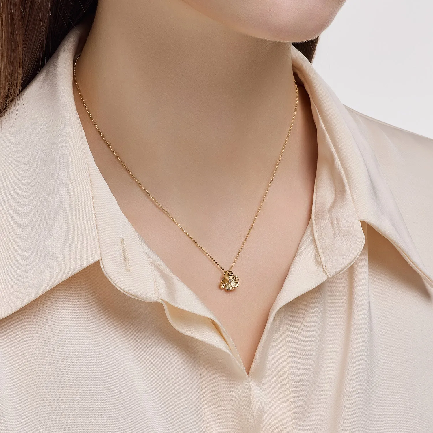 La D.D Gold Necklace JDDNG5S214S