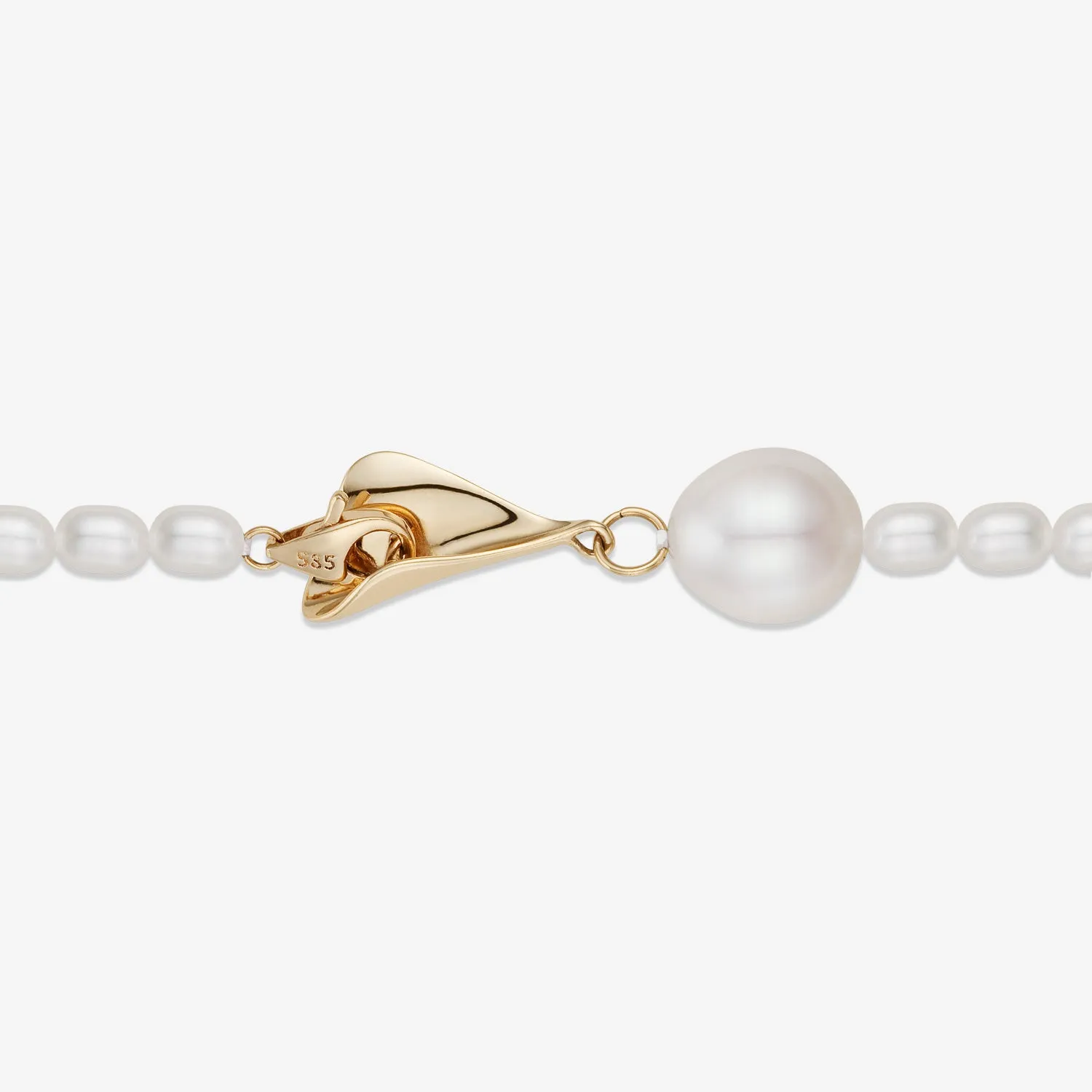 La D.D Gold Necklace JDDNGXF996W (90cm)