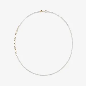 La D.D Gold Necklace JDDNGXF996W (90cm)