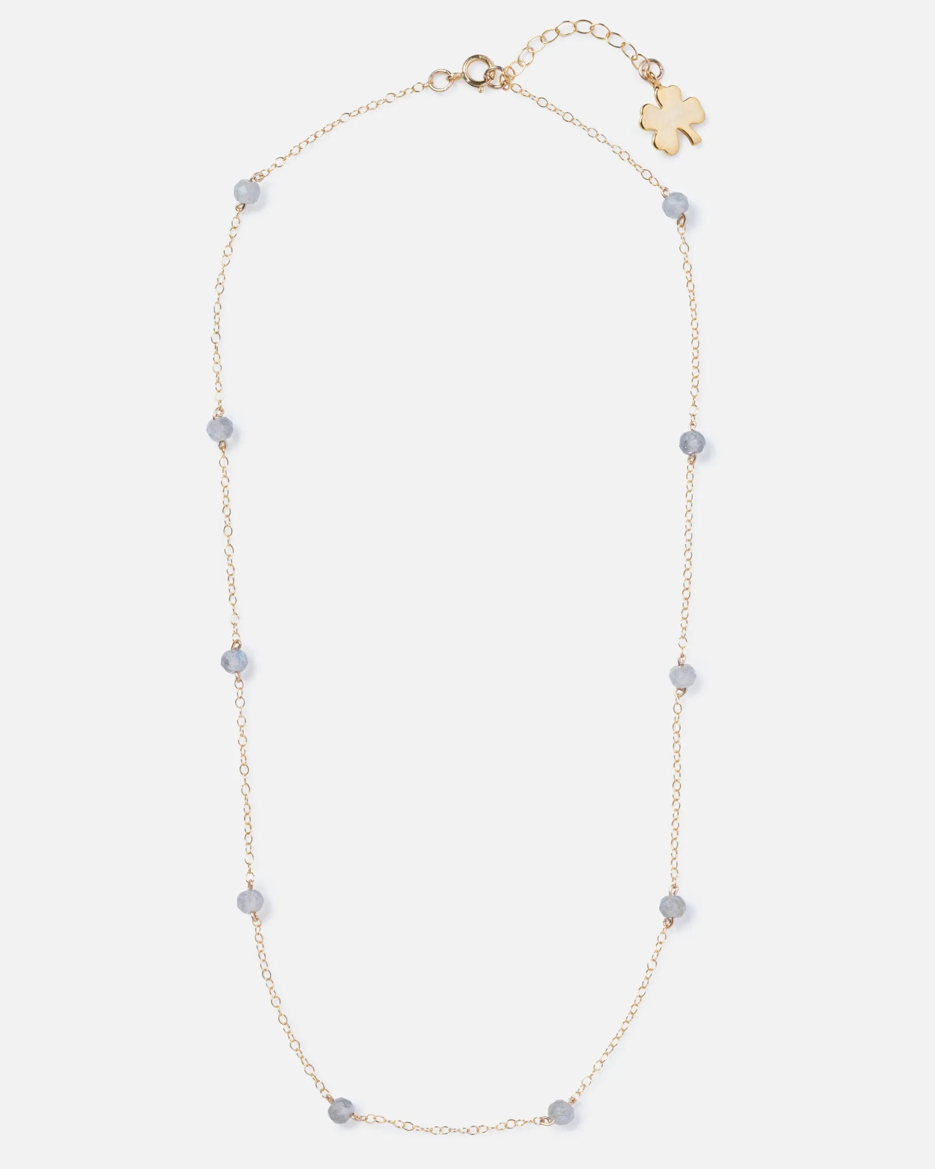 LABRADORITE KATHY 14K GOLD FILLED NECKLACE