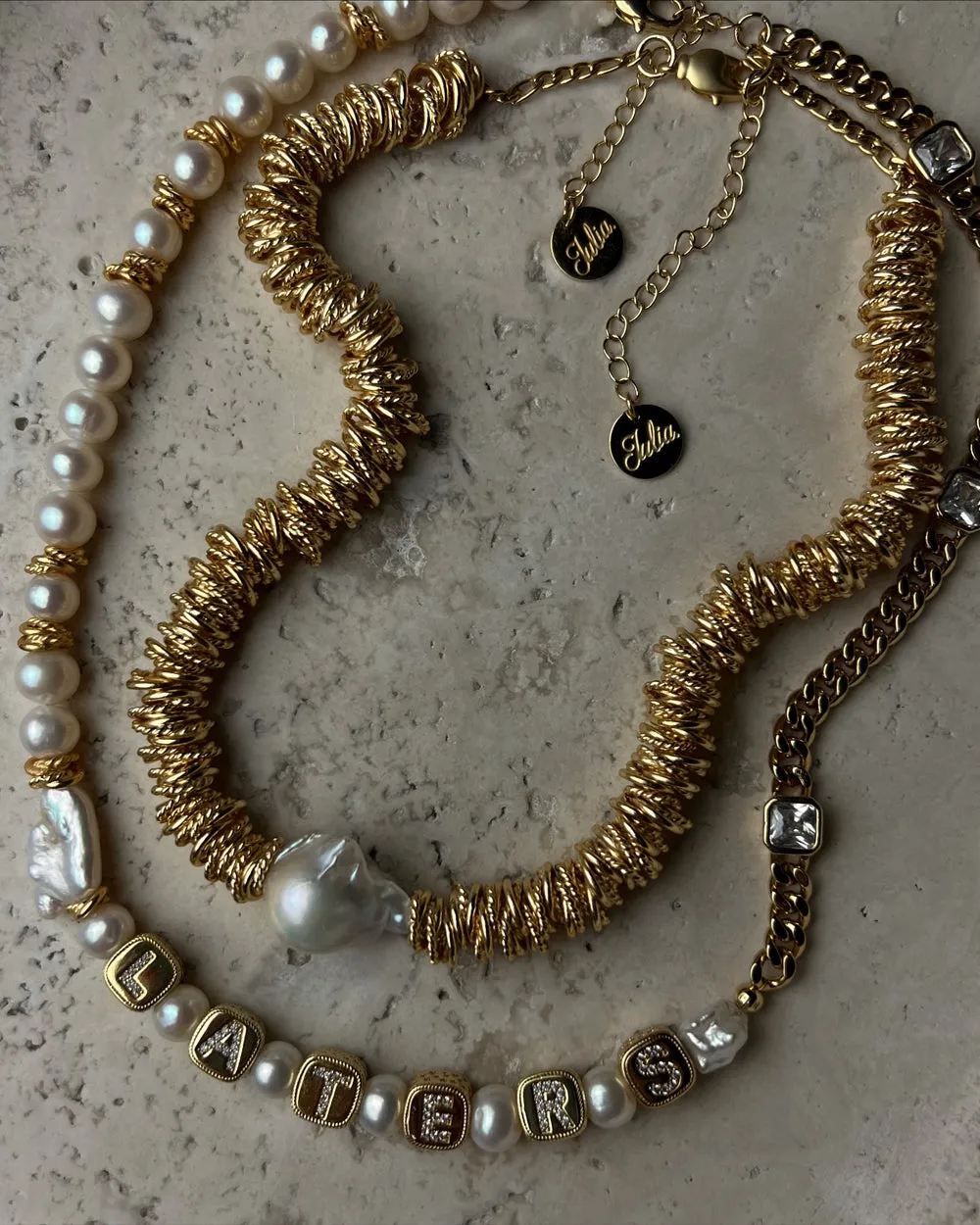 Laters Pearl Necklace