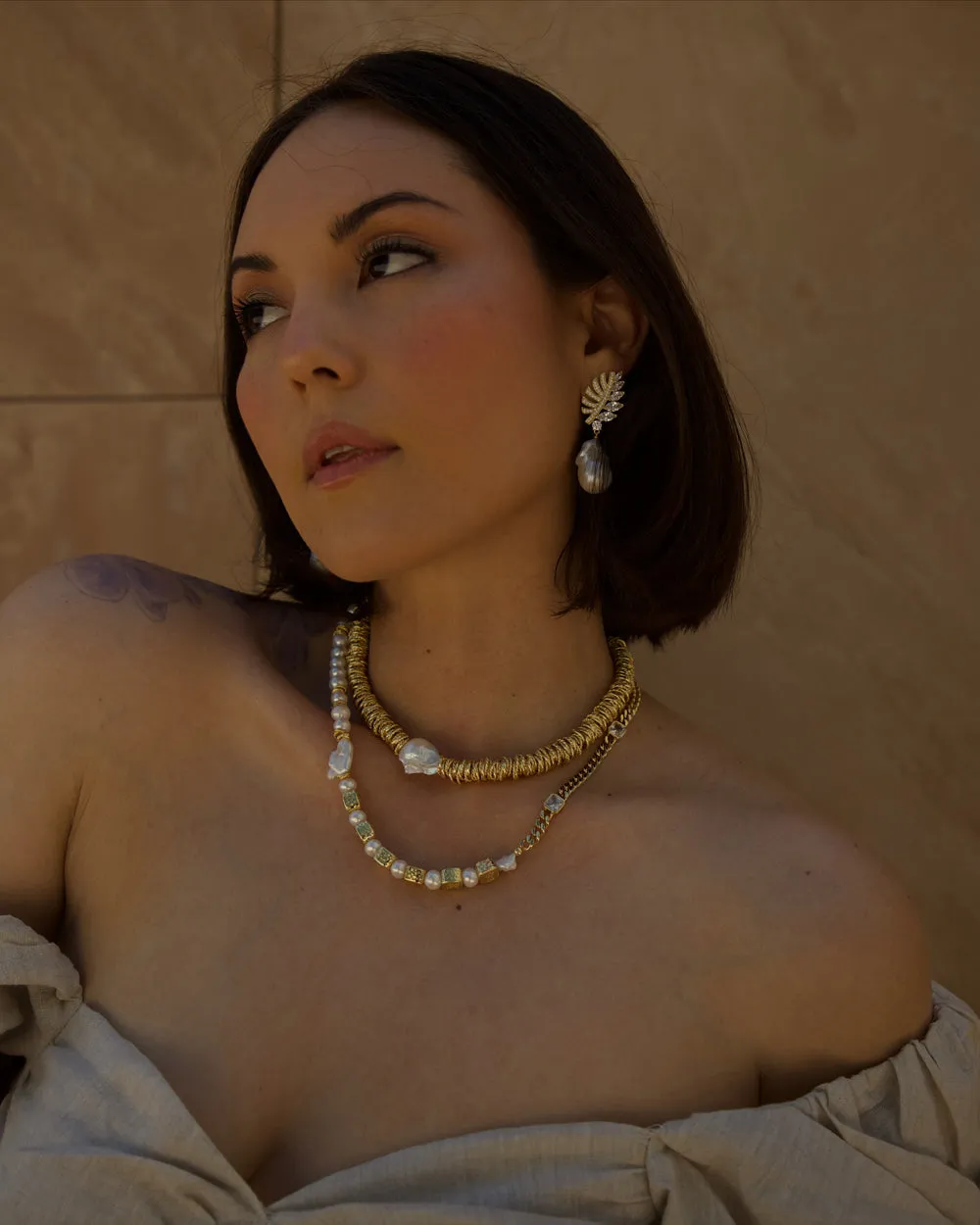 Laters Pearl Necklace