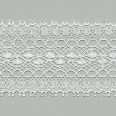 Leavers Trimming Lace #01 White