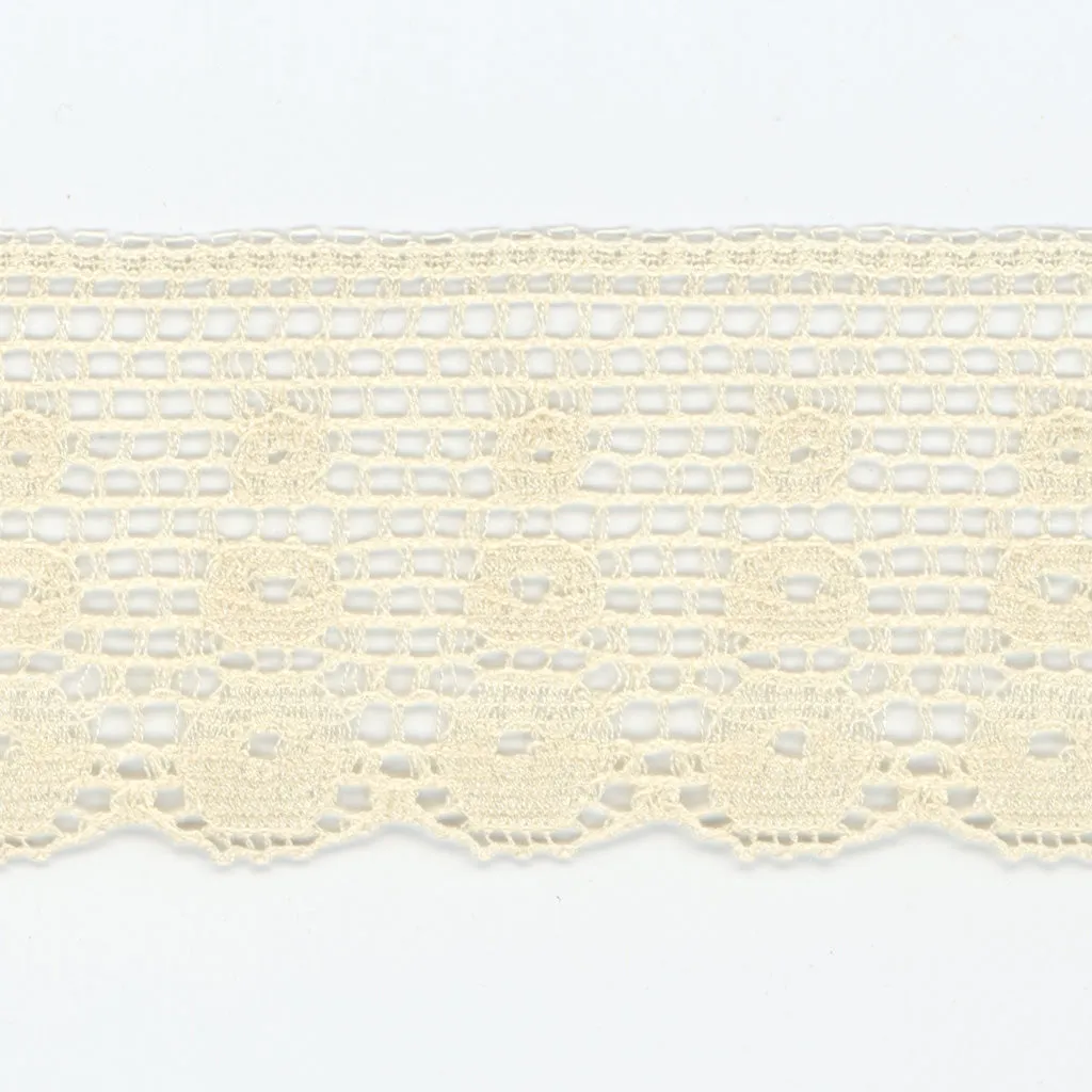 Leavers Trimming Lace #158 Milk