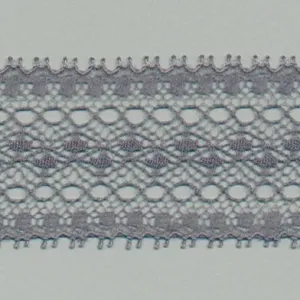 Leavers Trimming Lace #159 Medium Gray