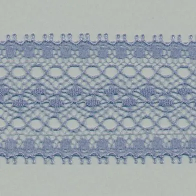 Leavers Trimming Lace #23 Blue Gray