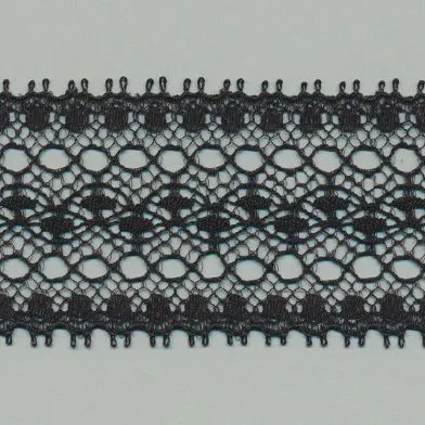 Leavers Trimming Lace #50 Black