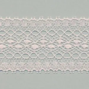 Leavers Trimming Lace #60 Marshmallow Pink