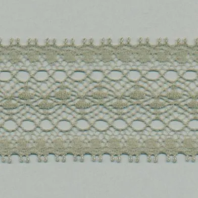 Leavers Trimming Lace #68 Moss Green