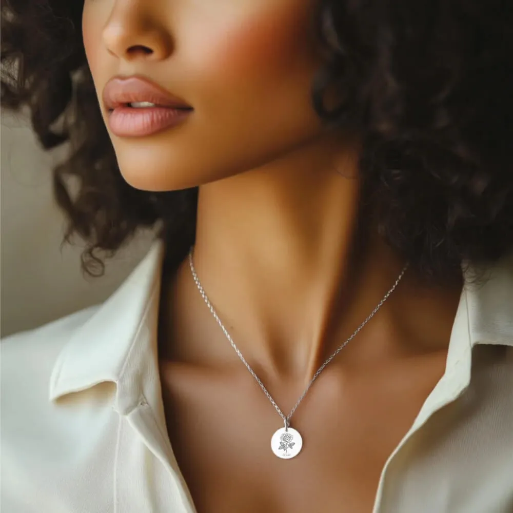 Lily of the Valley Birth Flower Necklace