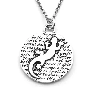 Lizard Necklace (Change)-D114
