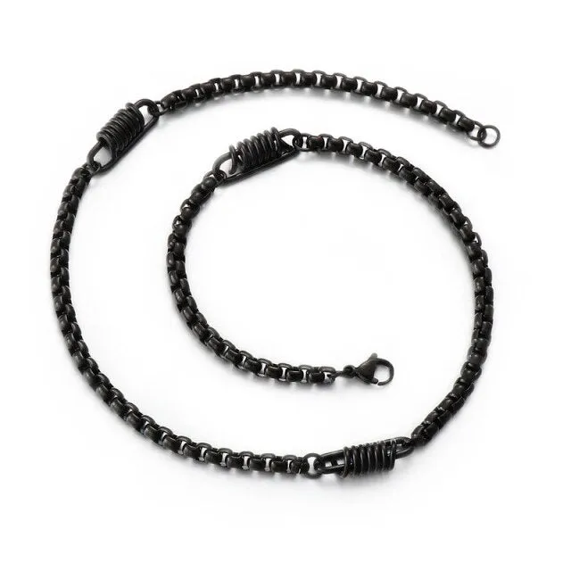Loaded Box Chain Necklace