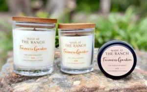 Made at the Ranch Candle Farmers Garden