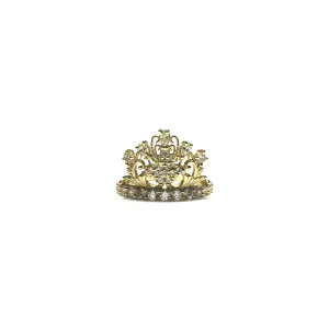 Majestic Floral CZ Ring (14K)