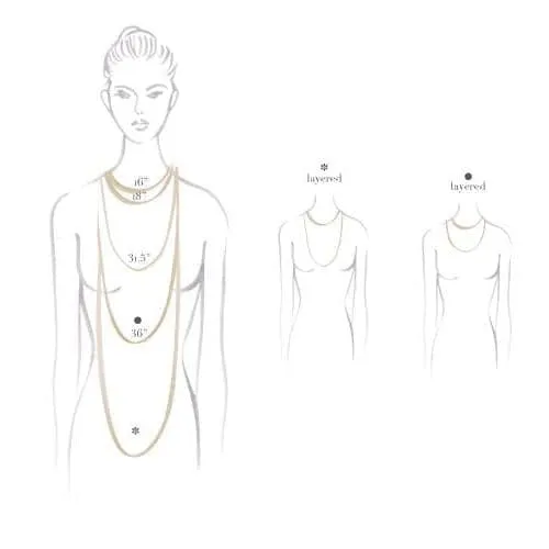 Marco Bicego Lunaria Collection 18K Yellow Gold Short Necklace