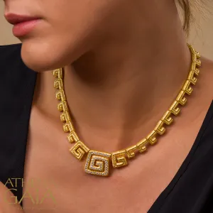 Meander Full Necklace