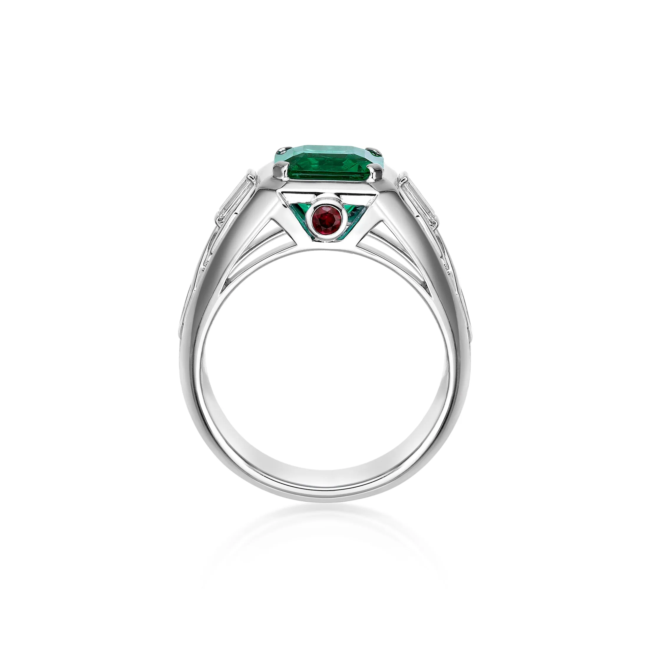 Men's Emerald Ring