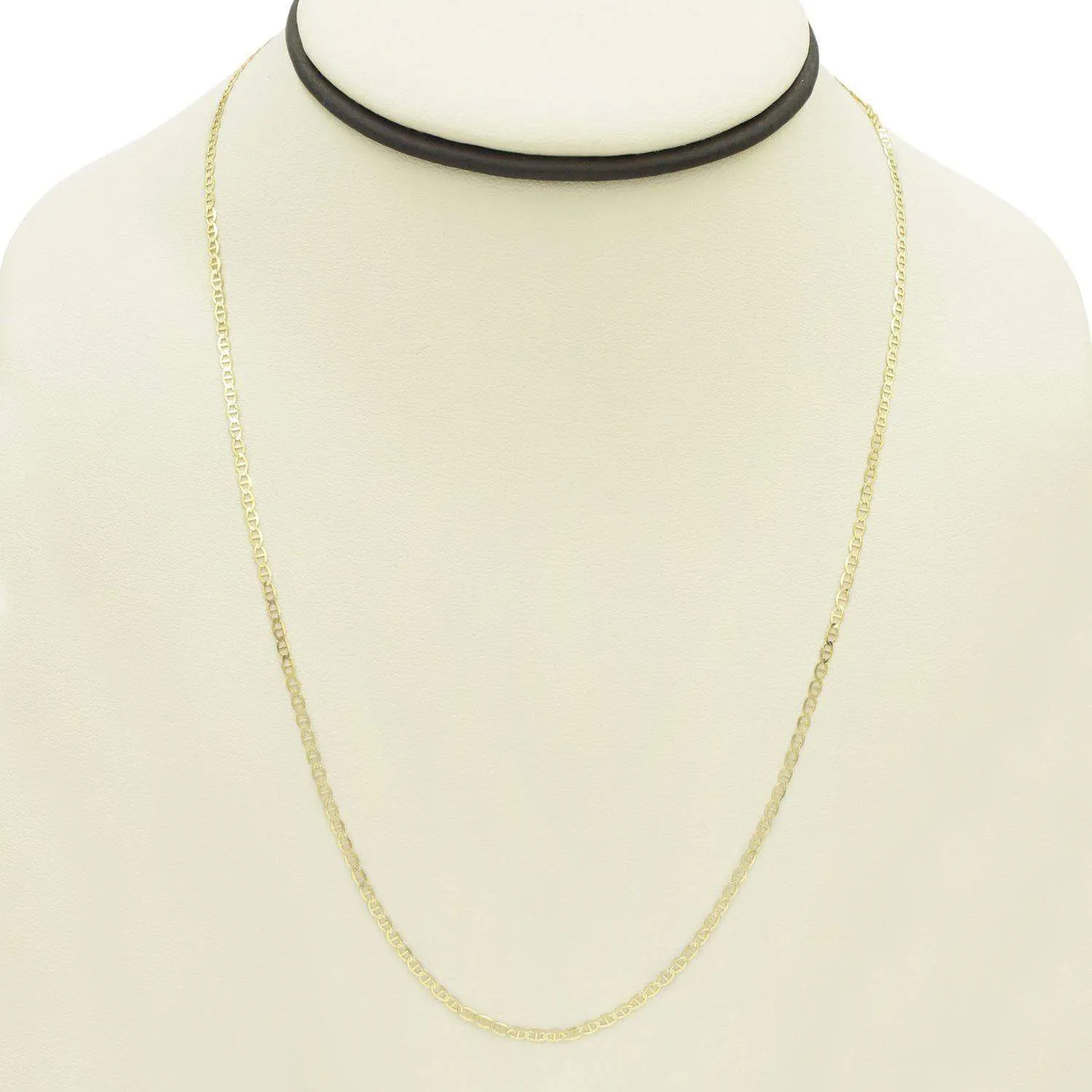 Micro Mariner Link Chain in 10K Yellow Gold