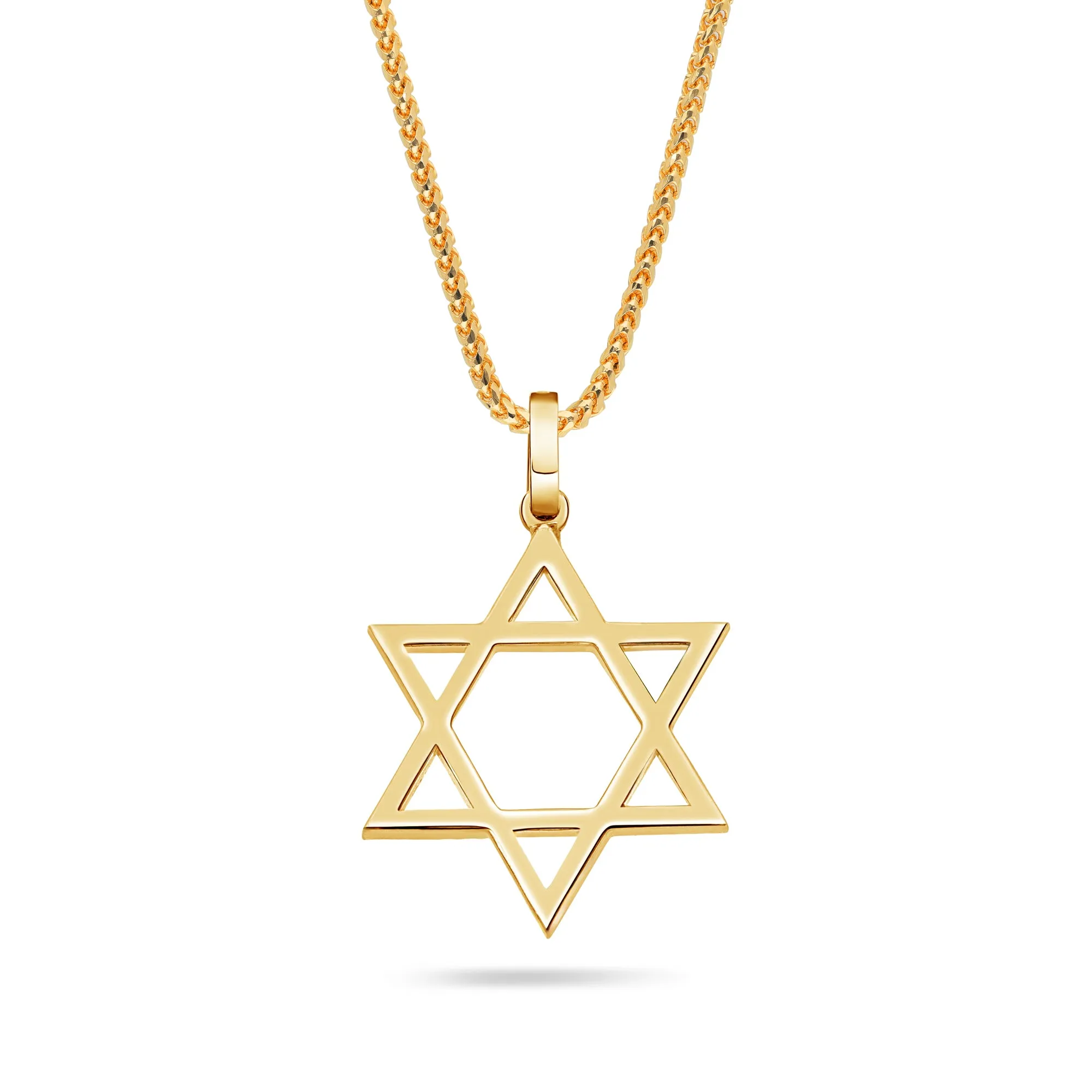 Milli Star of David Piece (Solid Gold)