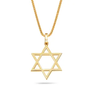 Milli Star of David Piece (Solid Gold)