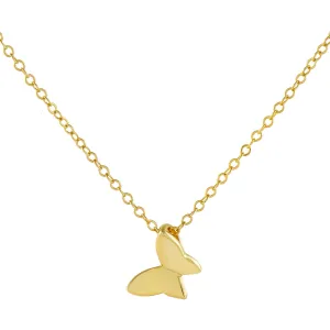 Mini Solid Butterfly Necklace