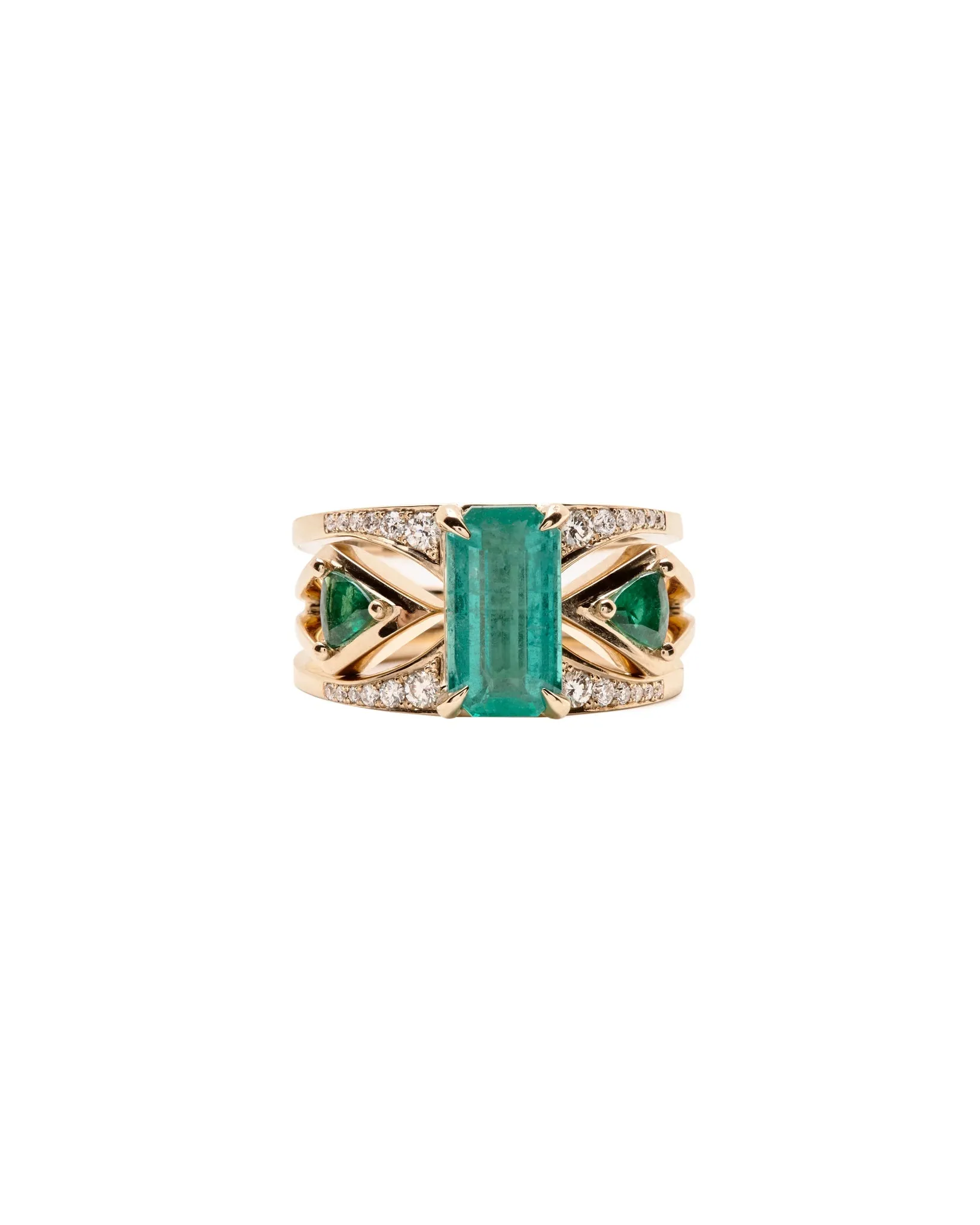 Mirage   Reflection Ring Set