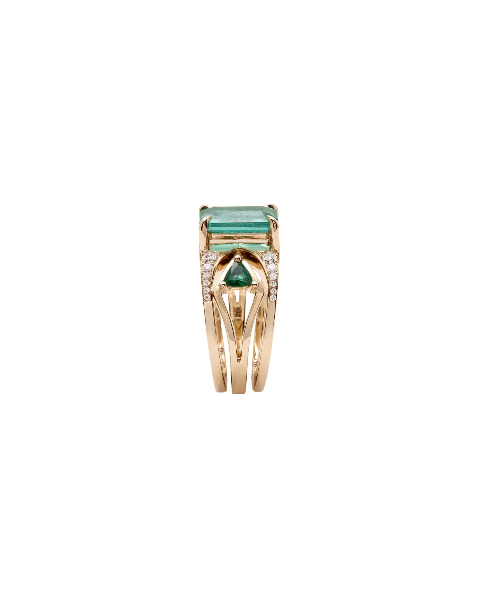 Mirage   Reflection Ring Set
