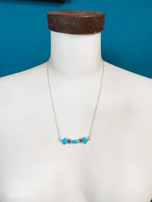 Misshaped TQ Necklace