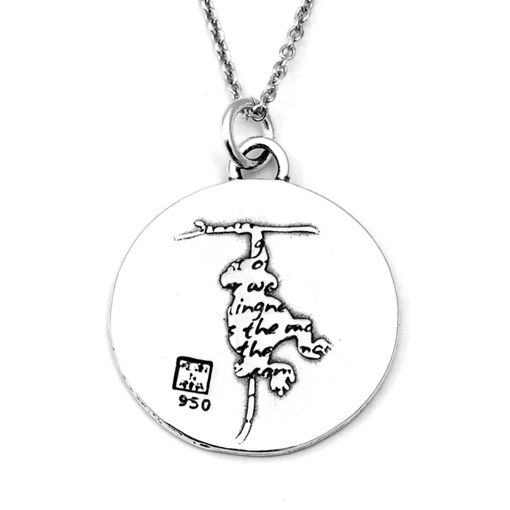 Monkey Necklace (Good Luck)-D73