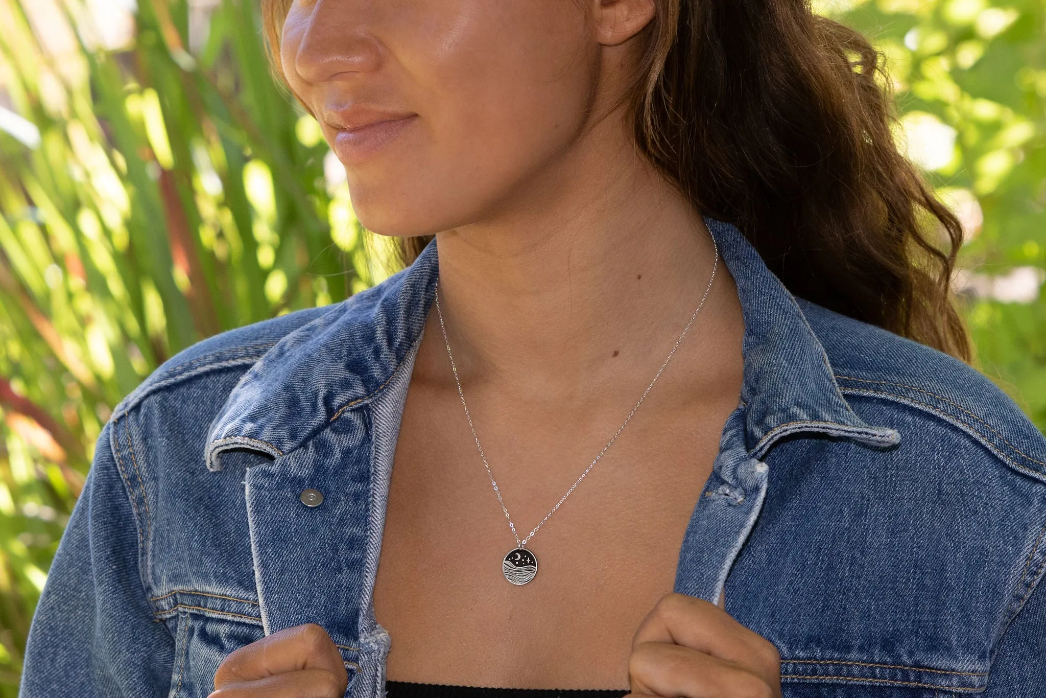Moonlit Ocean Necklace