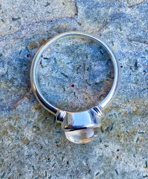 Moonstone Glow Ring