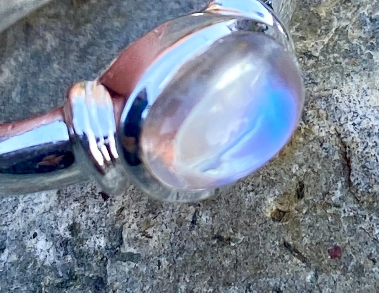 Moonstone Glow Ring