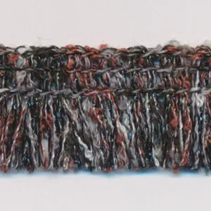 Multi Color Lame Fringe #10 Black Multicolor