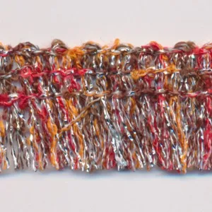 Multi Color Lame Fringe #4 Orange Multicolor