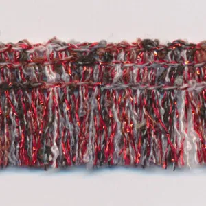 Multi Color Lame Fringe #5 Red Multicolor