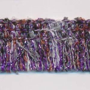 Multi Color Lame Fringe #6 Purple Multicolor