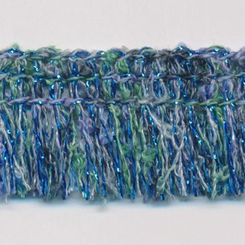 Multi Color Lame Fringe #8 Blue Multicolor