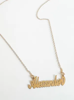 NAME NECKLACE custom script