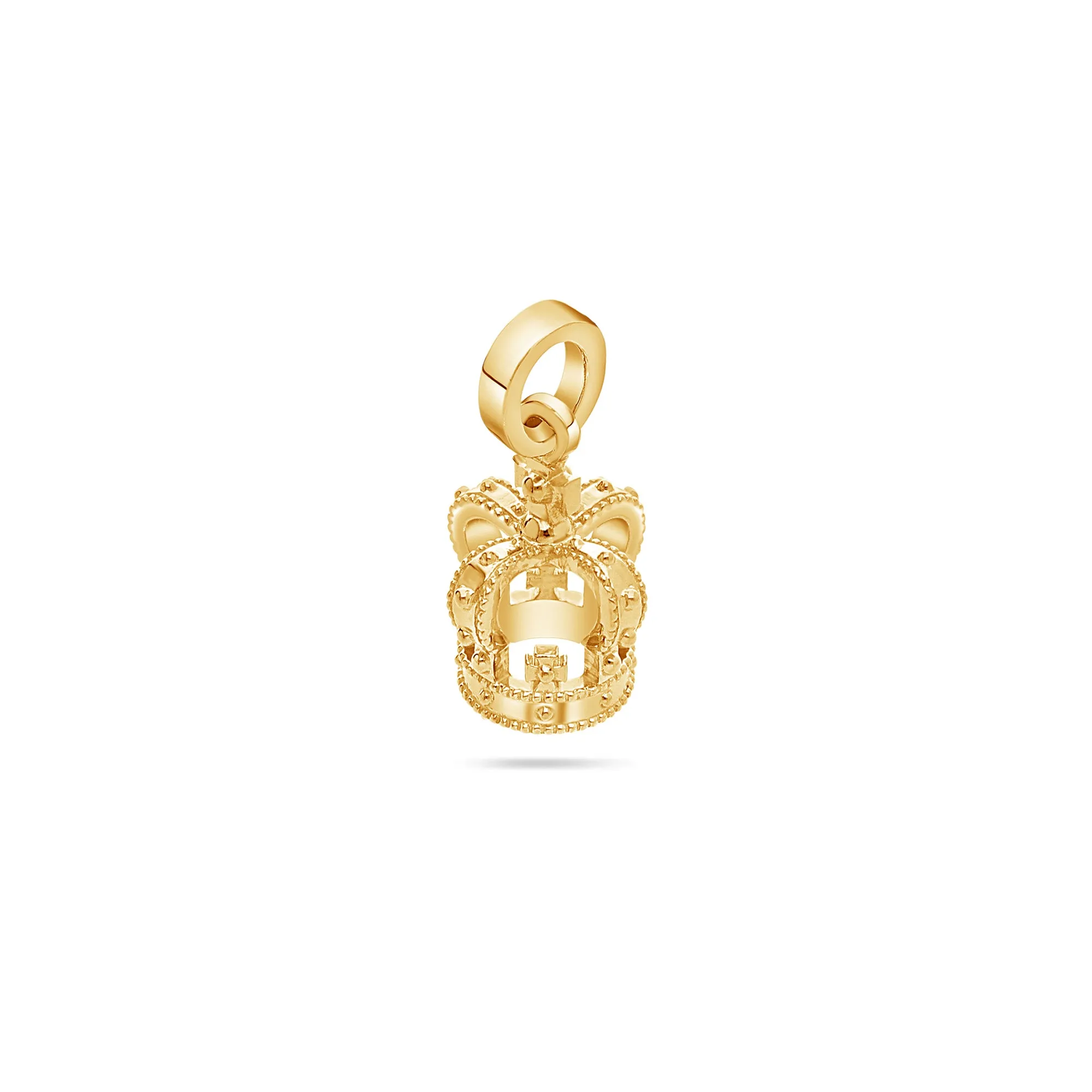 Nano Royal King's Crown Piece (Solid Gold)