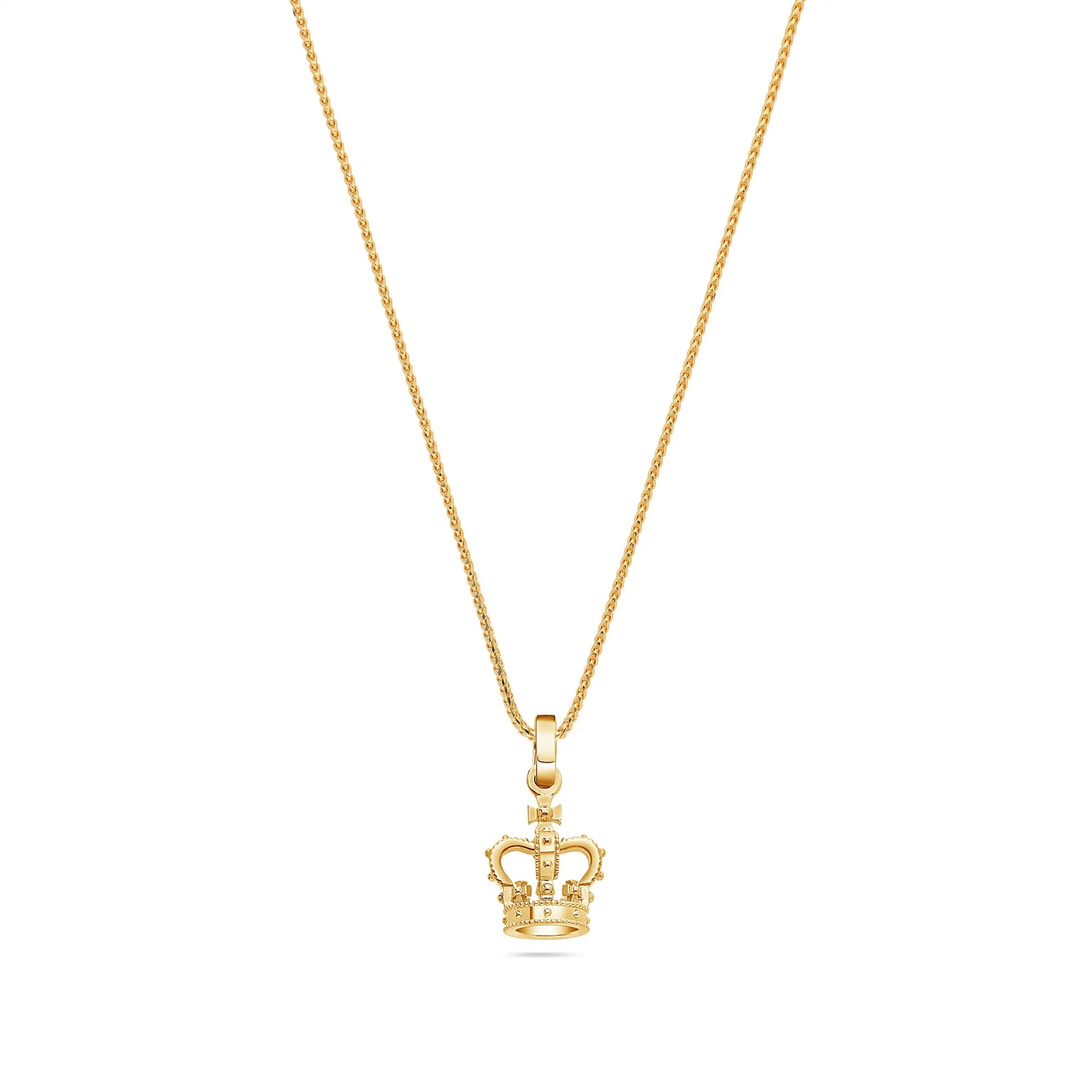 Nano Royal King's Crown Piece (Solid Gold)