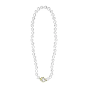 Necklace - Fresh Water Pearl With 18k Gold Clasp