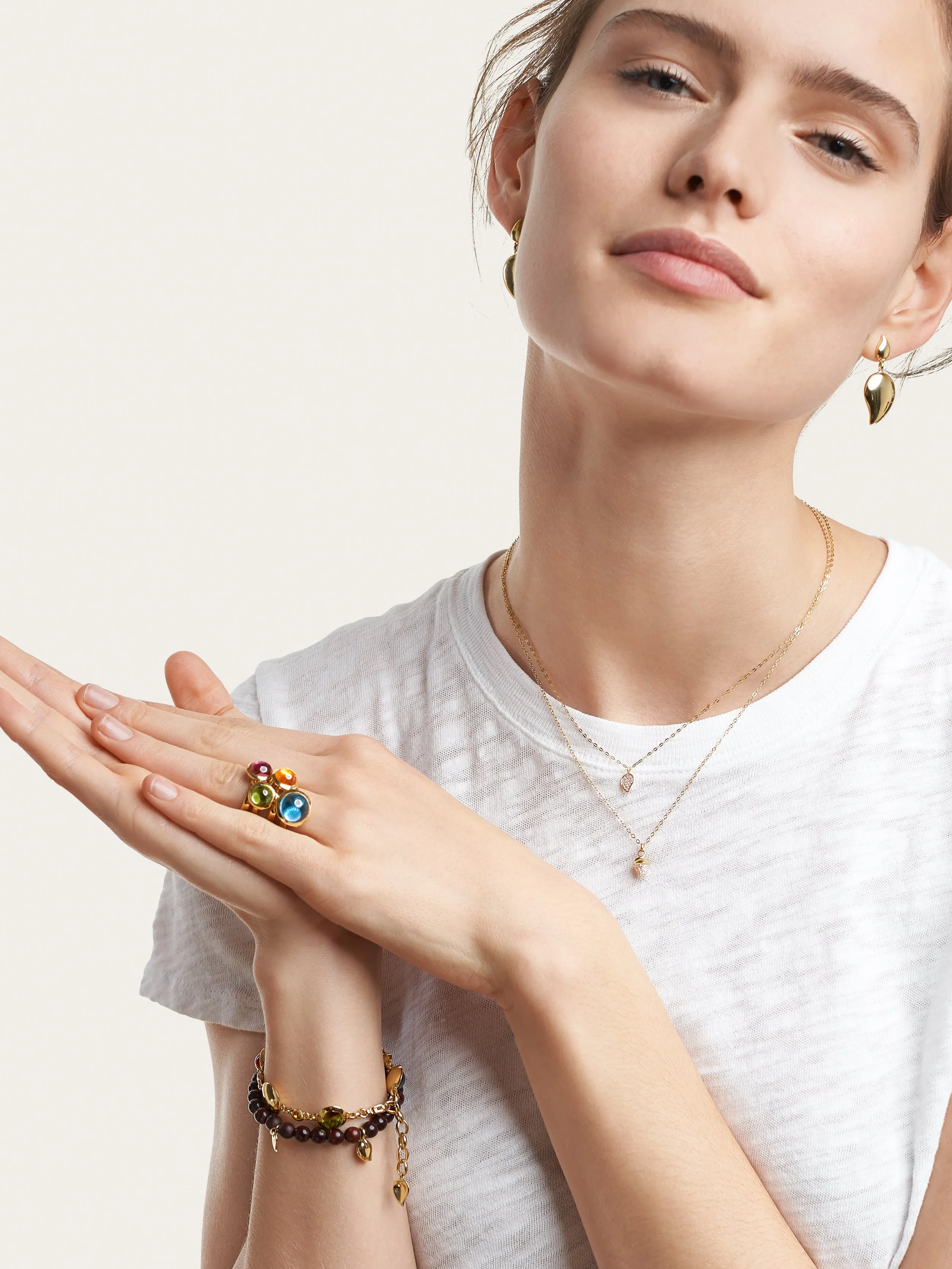 Necklace 'myMIKADO' with Diamond Pavé