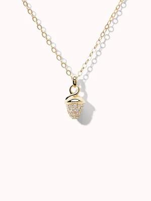 Necklace 'myMIKADO' with Diamond Pavé