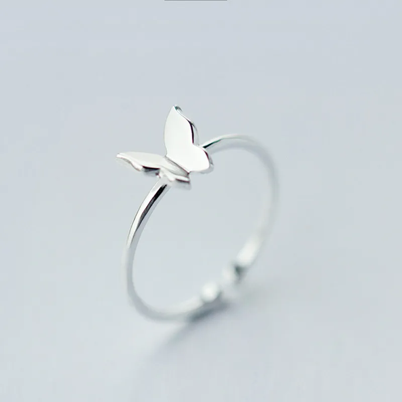 Niche Simple Leaf Butterfly Dolphin Rings