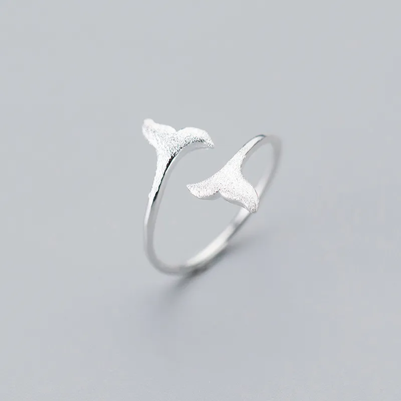 Niche Simple Leaf Butterfly Dolphin Rings