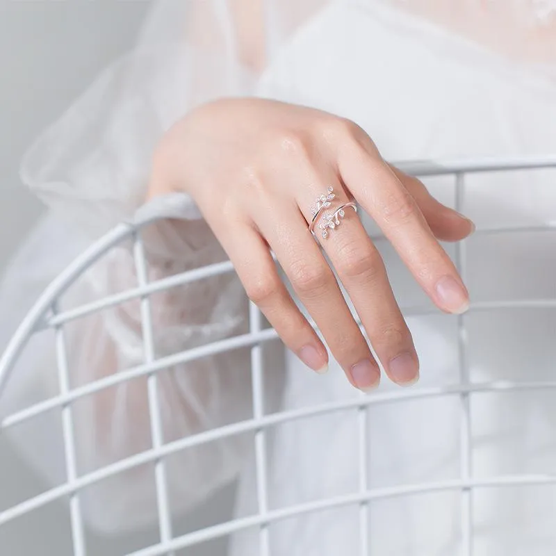 Niche Simple Leaf Butterfly Dolphin Rings